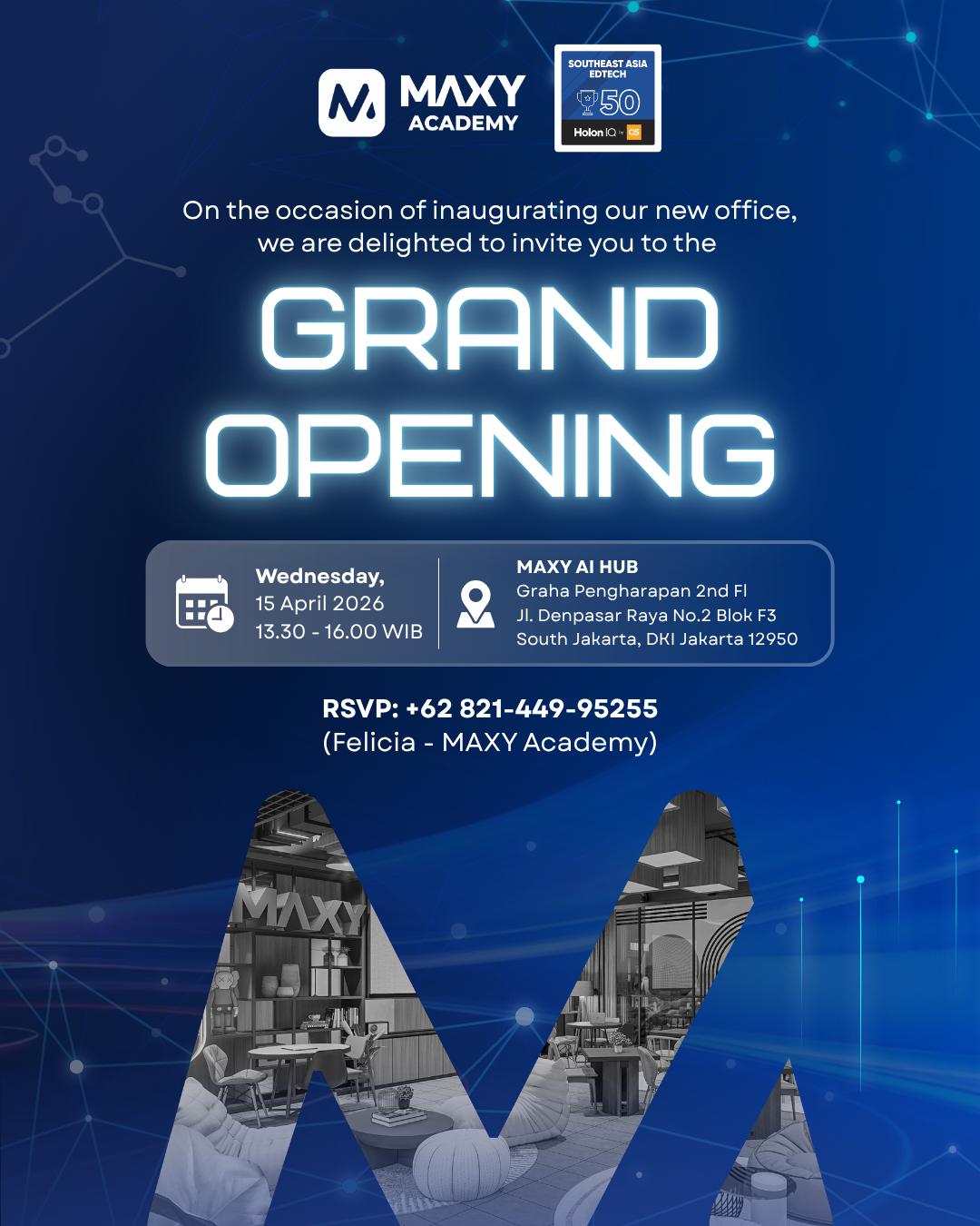 Official Grand Opening Maxy AI Hub